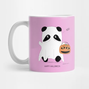 Halloween Panda Ghost Mug